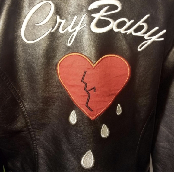 RARE 💔 Collectif Cry Baby Jacket 22 UK - Picture 4 of 6